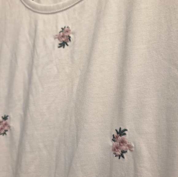 Spiritual Gangster Perfect Lounge White & Pink Floral Romper - Picture 8 of 10